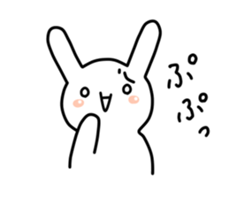 A bad rabbit sticker #930002