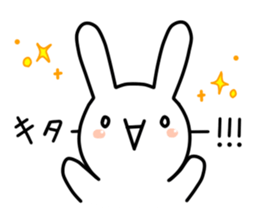 A bad rabbit sticker #930005