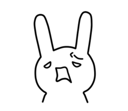 A bad rabbit sticker #930006