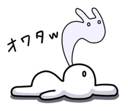 A bad rabbit sticker #930007