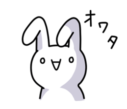 A bad rabbit sticker #930008