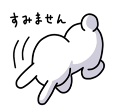 A bad rabbit sticker #930010