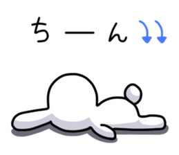 A bad rabbit sticker #930011