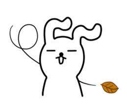 A bad rabbit sticker #930027