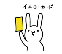 A bad rabbit sticker #930031