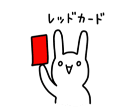 A bad rabbit sticker #930032