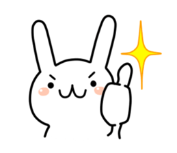 A bad rabbit sticker #930033