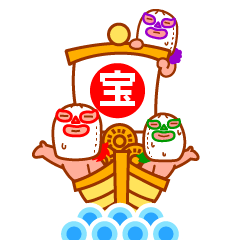 Three brothers wrestler&HAPPY LIFE