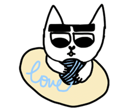 Handsome neko (EN version) sticker #930360