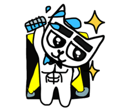 Handsome neko (EN version) sticker #930361