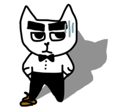 Handsome neko (EN version) sticker #930362