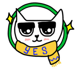 Handsome neko (EN version) sticker #930363