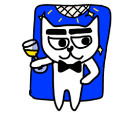 Handsome neko (EN version) sticker #930365