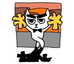 Handsome neko (EN version) sticker #930366