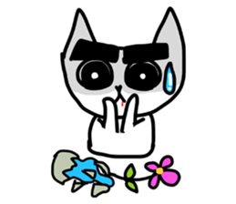 Handsome neko (EN version) sticker #930367