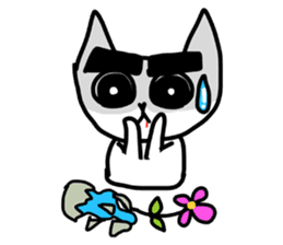 Handsome neko (EN version) sticker #930367