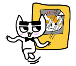 Handsome neko (EN version) sticker #930373