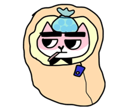 Handsome neko (EN version) sticker #930375