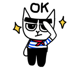 Handsome neko (EN version) sticker #930379