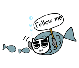 Handsome neko (EN version) sticker #930381