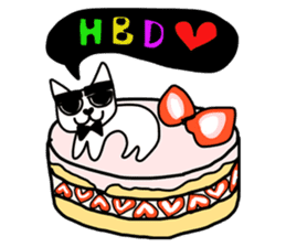 Handsome neko (EN version) sticker #930382