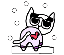 Handsome neko (EN version) sticker #930388