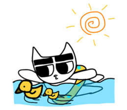 Handsome neko (EN version) sticker #930391