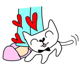 Handsome neko (EN version) sticker #930396