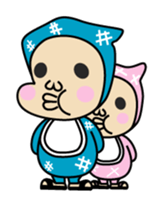 baby face NINJA sticker #930799