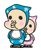 baby face NINJA sticker #930799