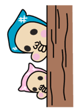 baby face NINJA sticker #930801