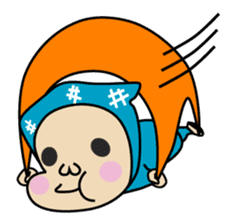 baby face NINJA sticker #930803