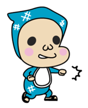 baby face NINJA sticker #930805