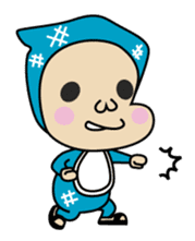 baby face NINJA sticker #930805