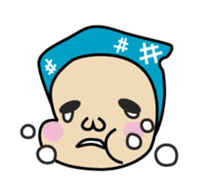 baby face NINJA sticker #930816