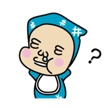 baby face NINJA sticker #930822