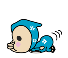 baby face NINJA sticker #930823