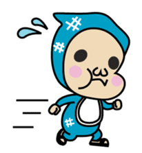 baby face NINJA sticker #930824
