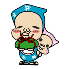 baby face NINJA sticker #930828