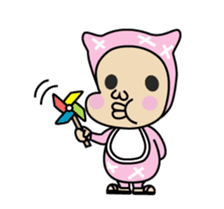 baby face NINJA sticker #930829