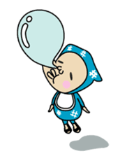 baby face NINJA sticker #930832