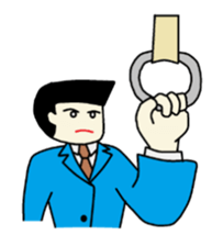 I am a businessman. sticker #930960