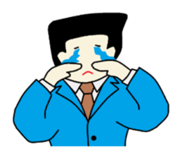 I am a businessman. sticker #930963