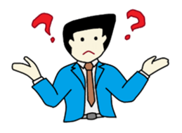 I am a businessman. sticker #930969