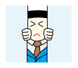 I am a businessman. sticker #930984