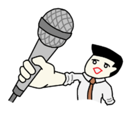 I am a businessman. sticker #930992