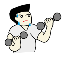 I am a businessman. sticker #930996