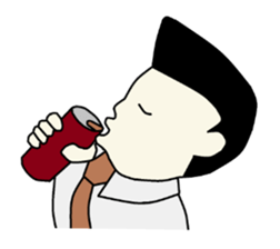 I am a businessman. sticker #930997