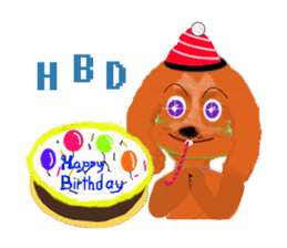 Dookdik-shizu lovely sticker #931008