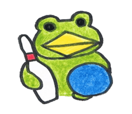 frog place KEROMICHI-AN join me sticker #931119